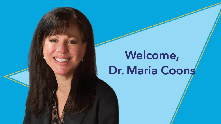 Welcome, Maria Coons